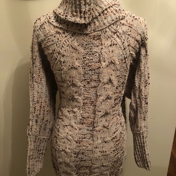 Moon and Madison Confetti Turtleneck Sweater Sz M - Picture 4 of 11